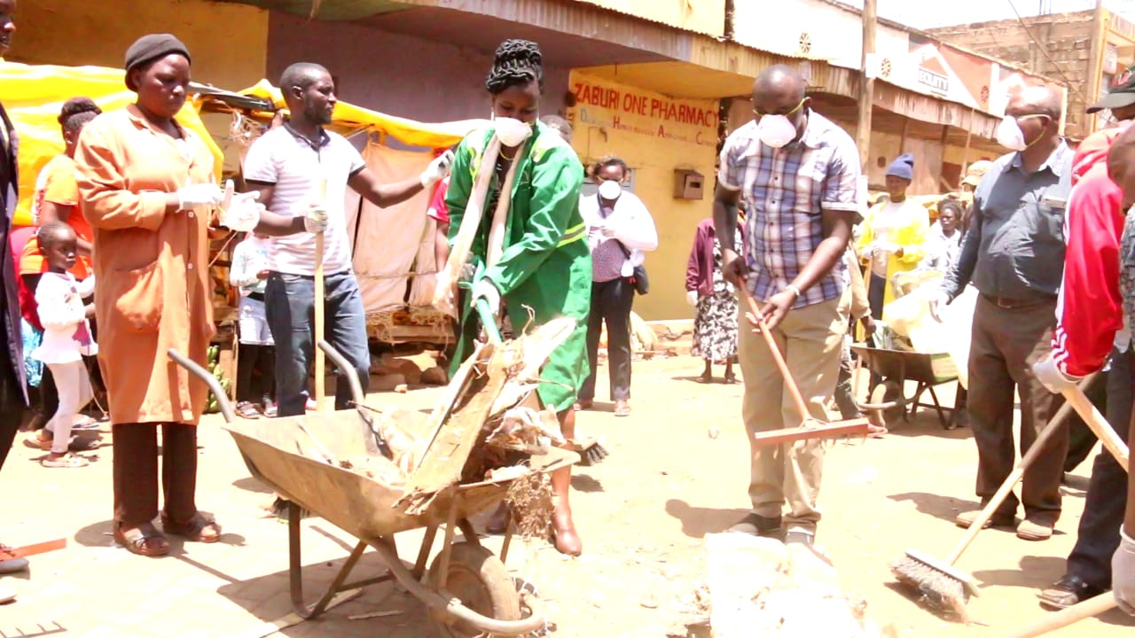 RESIDENTS RALLY UP TO CLEAN LAARE TOWN